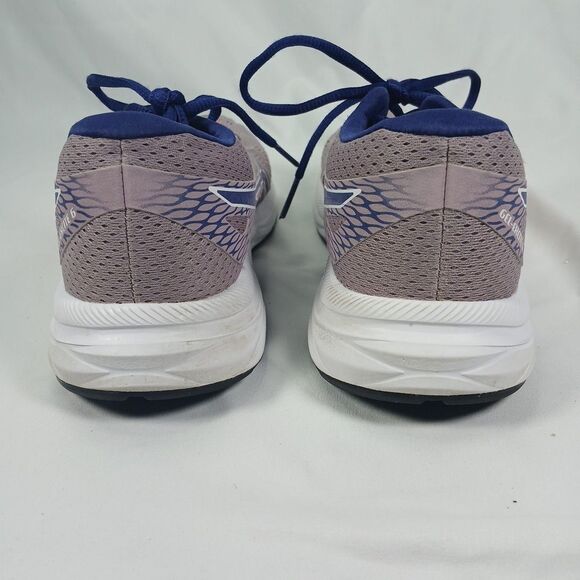 ASICS Running Shoes Women’s US 6 EU 37 Purple Grey Coral Lightweight Trainers - Picture 3 of 12